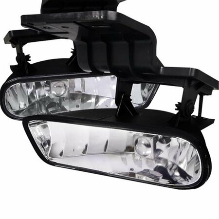 OVERTIME Fog Light Kit Clear Lens Without Wire Kit for 99 to 02 Chevrolet Silverado 10 x 10 x 12 in. OV3198105